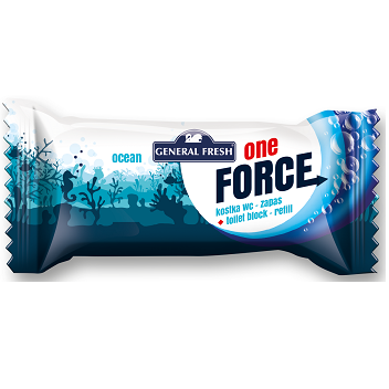 General Fresh One Force Kocka Do WC Náhrada Oceán 40g