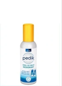 PEDIK ANTIPERSPIRANT SPREJ NA NOHY od značky ALPA.
