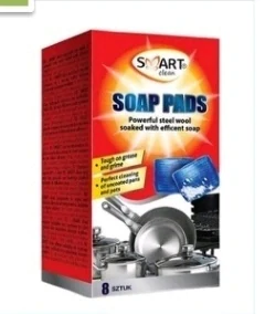 balenie čistiacich drôteniek Smart Clean Soap Pads.