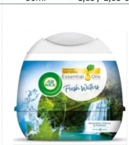 Air Wick Gel osviežovač vzduchu Fresh Waters 180g. 