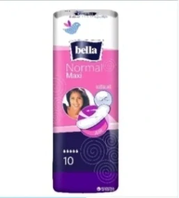 balenie hygienických vložiek Bella Normal Maxi, 10 ks.