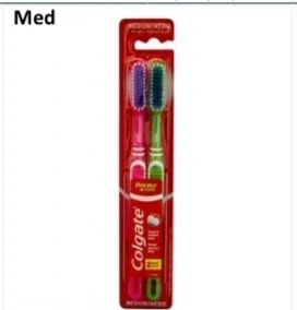 dvojbalenie zubných kefiek Colgate Double Action Medium. 