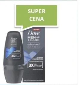 Dove Men+Care Advanced Control Stress Protection Antiperspirant Roll-On 50ml.