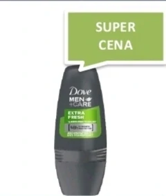 Dove Men+Care Extra Fresh Antiperspirant Roll-On.