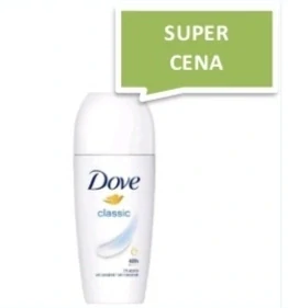 Dove Classic Roll-on Antiperspirant Deodorant.