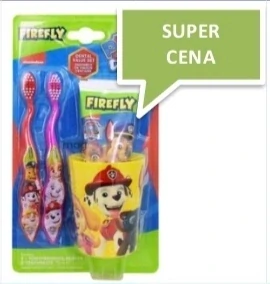 Ide o súpravu dentálnej hygieny Firefly Paw Patrol pre deti.