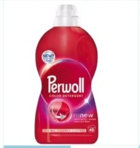 Perwoll Renew Color je tekutý prací prostriedok určený na starostlivosť o farebné oblečenie. 