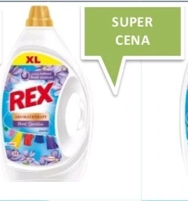 tekutý prací gél Rex Jasmin Color XL.