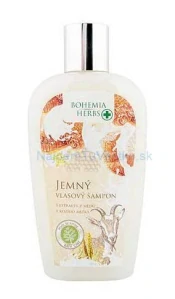 Jemný vlasový šampón s extraktom medu a kozieho mlieka Bohemia Herbs, 250 ml