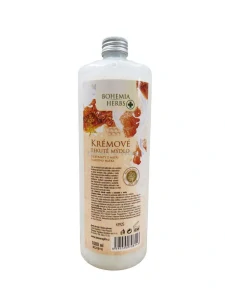 Relaxačné tekuté mydlo s extraktom medu a kozieho mlieka Bohemia Herbs, 1000 ml