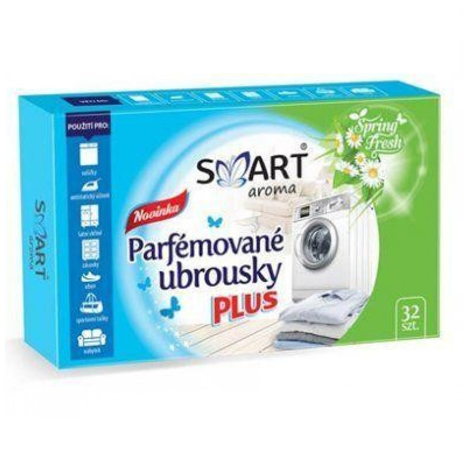 Smart Obrúsky Do Sušičky Spring Fresh 32Ks