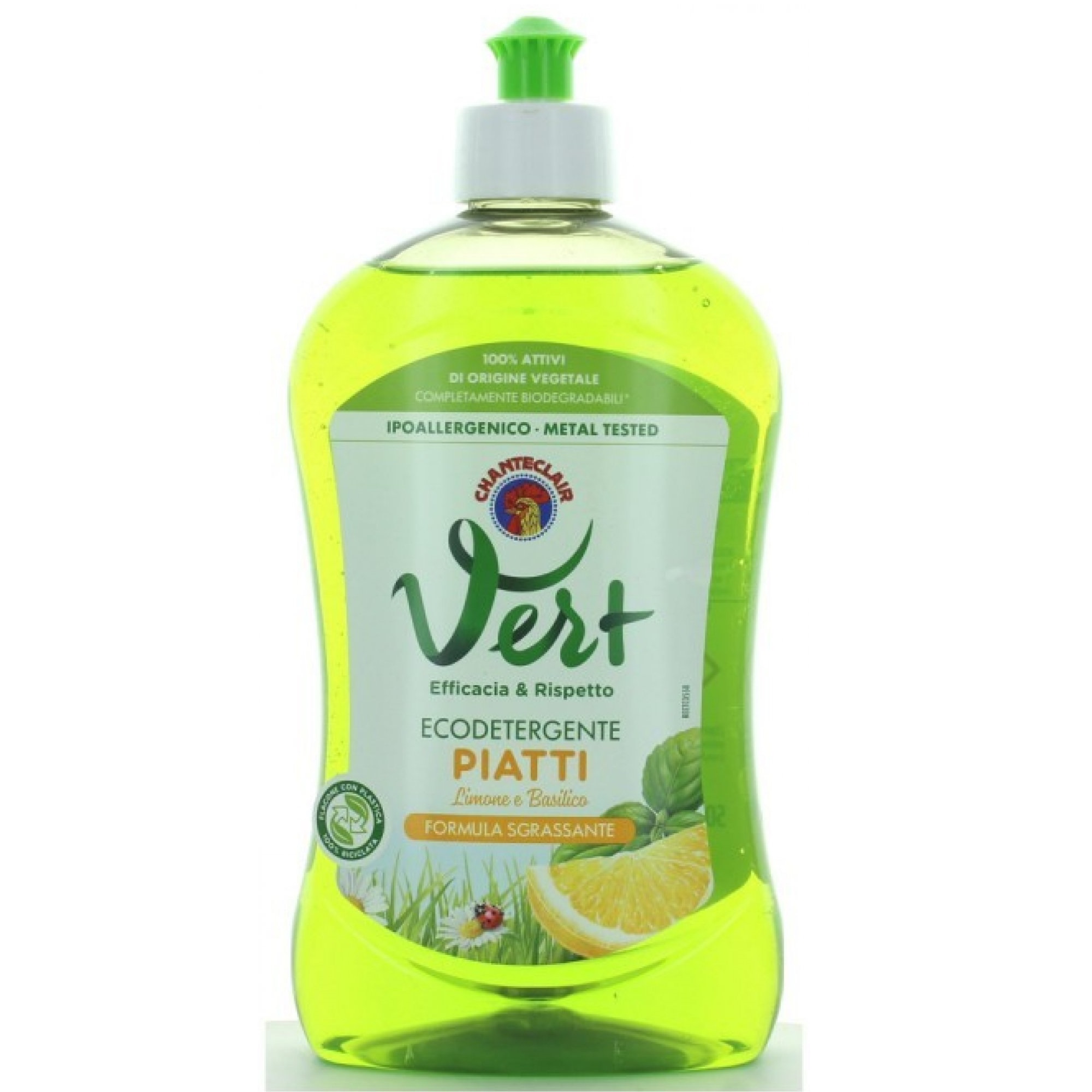 Vert Čistiaci Prostriedok Na Umývanie Riadu Citrón A Bazalka 500Ml
