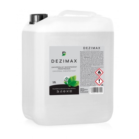DEZIMAX 10L Dezinfekcia na ruky a predmety