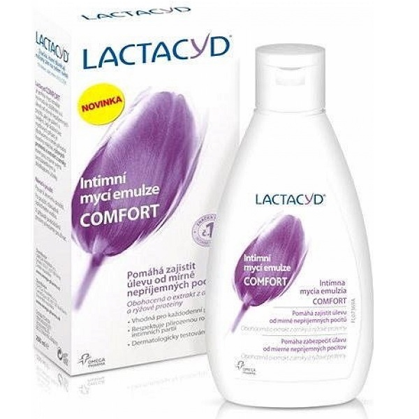 Lactacyd Comfort emulzia pre intímnu hygienu 200Ml