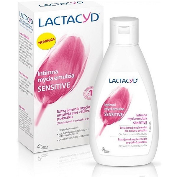 Lactacyd Sensitive Intímna mycia emulzia 200Ml