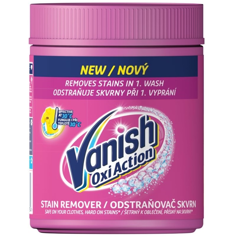 Vanish Oxi Action Prášek Na Odstránenie Škvŕn 470G