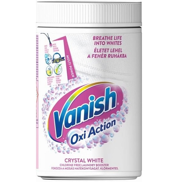 Vanish Oxi Action Prášok Na Bielenie A Odstránenie Škvŕn 625G