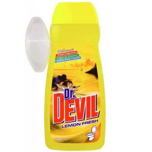 Dr. Devil WC gél Lemon 3v1 400Ml