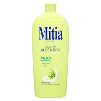 MITIA Aloe & Palm Milk tekuté mydlo náhradná náplň 1L