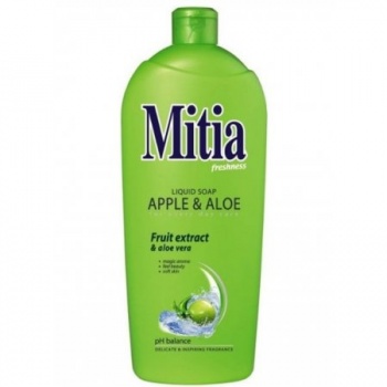 MITIA Apple&Aloe tekuté mydlo náhradná náplň 1L
