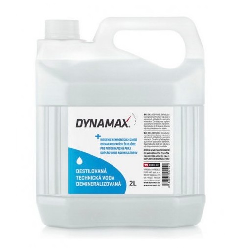 2L DEMINERALIZOVANÁ TECHNICKÁ VODA DESTILOVANÁ VODA