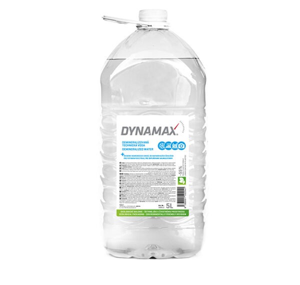 5L DEMINERALIZOVANÁ TECHNICKÁ VODA DESTILOVANÁ VODA