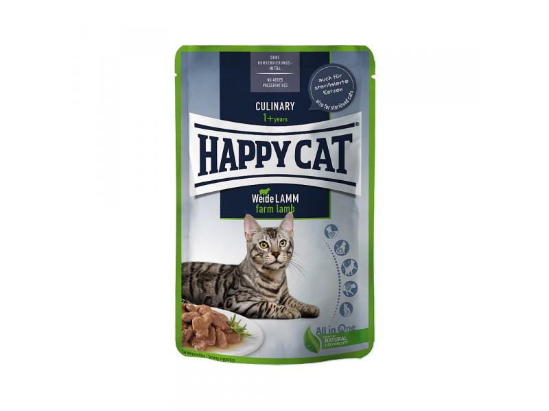 HAPPY CAT KAPS.CULINARY MIS WEIDE-LAMM 85G