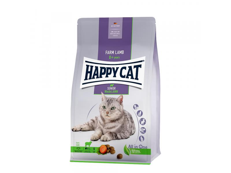 HAPPY CAT SENIOR WEIDE LAMM 0,3KG