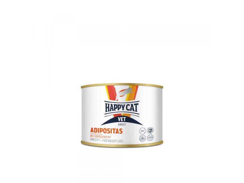 HAPPY CAT VET ADIPOSITAS 200G NA CHUDNUTIE KONZ.