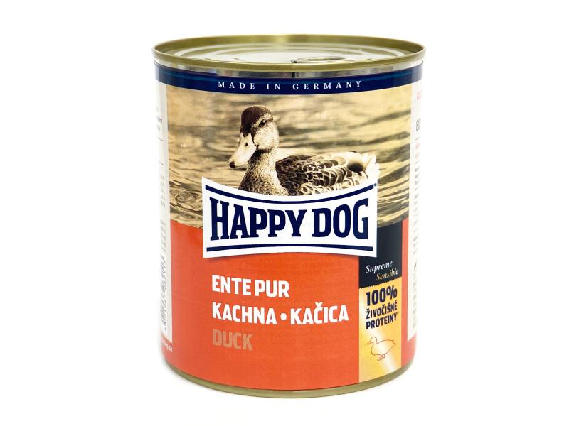 HAPPY DOG KONZ.ENTE PUR (KACACIE) 800G