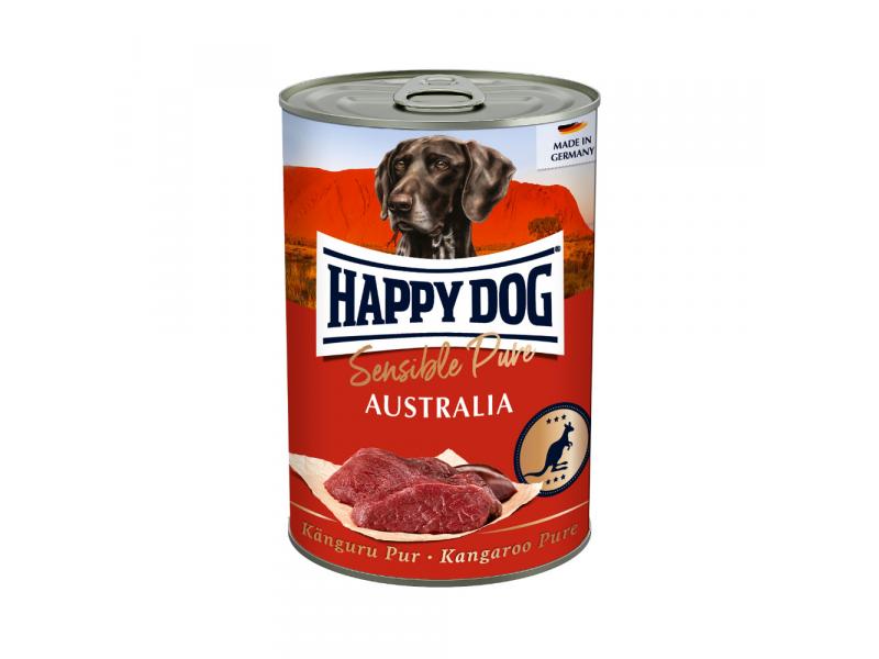 HAPPY DOG KONZ.KANGURU PUR (KLOKANIE) 400G